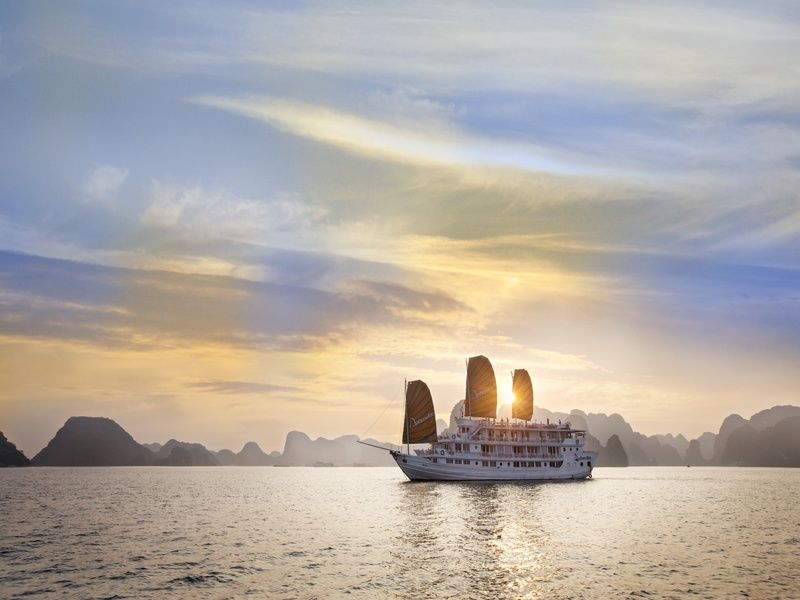 Aphrodite Cruise Hạ Long Exterior foto